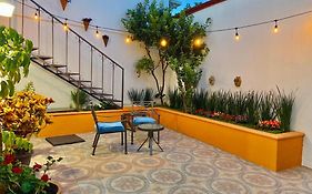 Iluminada y confortable habitaciones en Casa Margarita Oaxaca